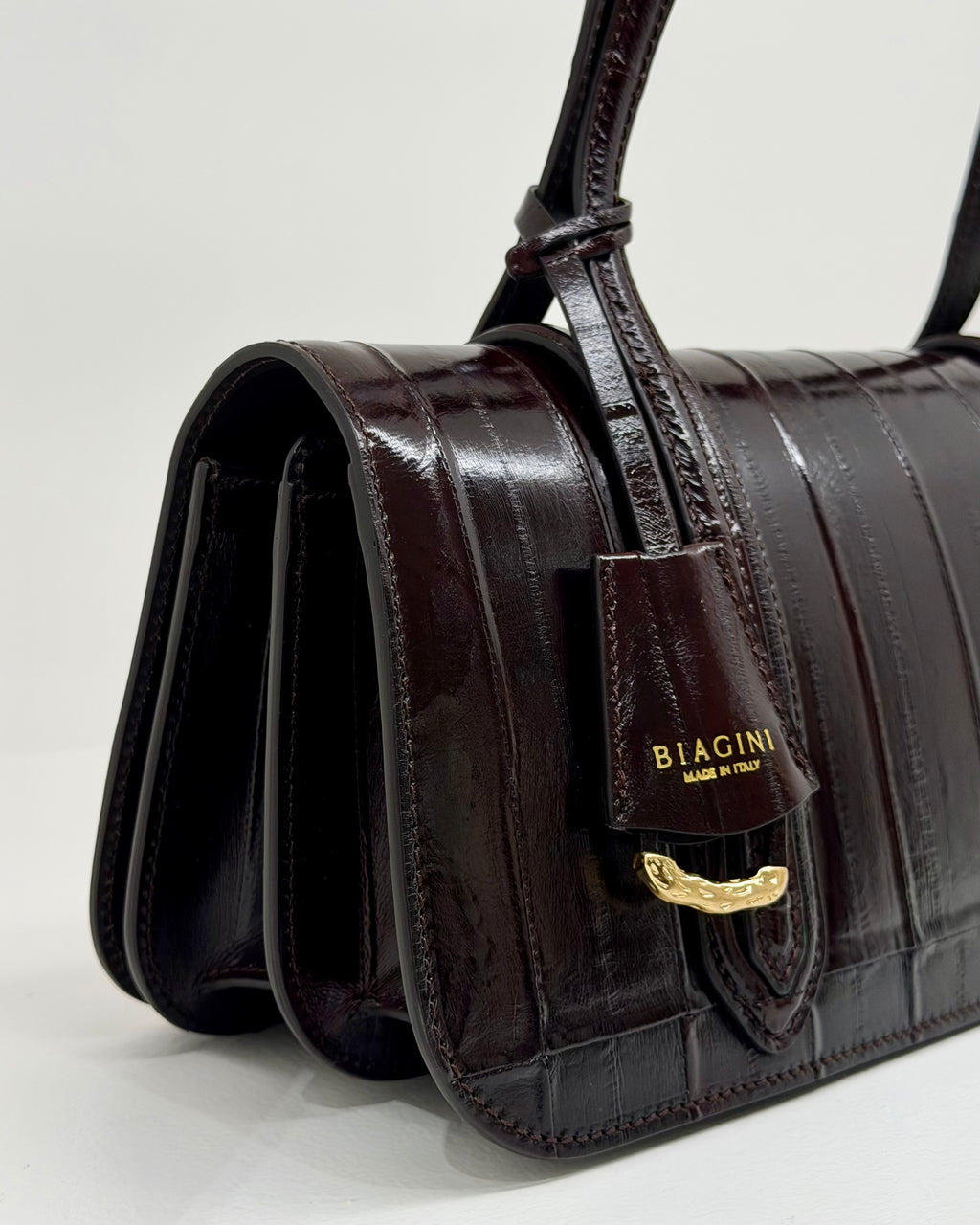 Biagini Eel Leather Bag