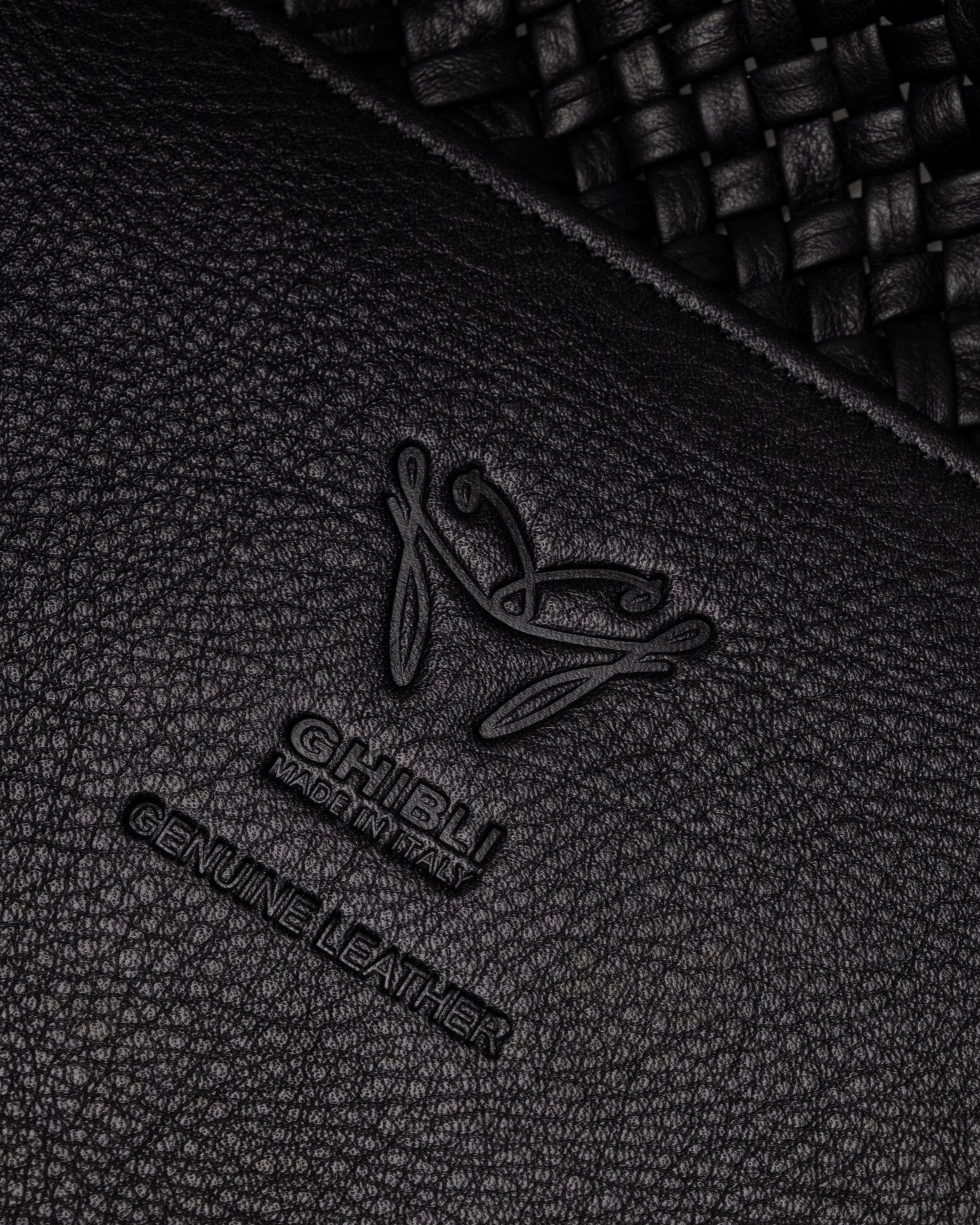 Handwoven Bag Ghibli 4344 Nero