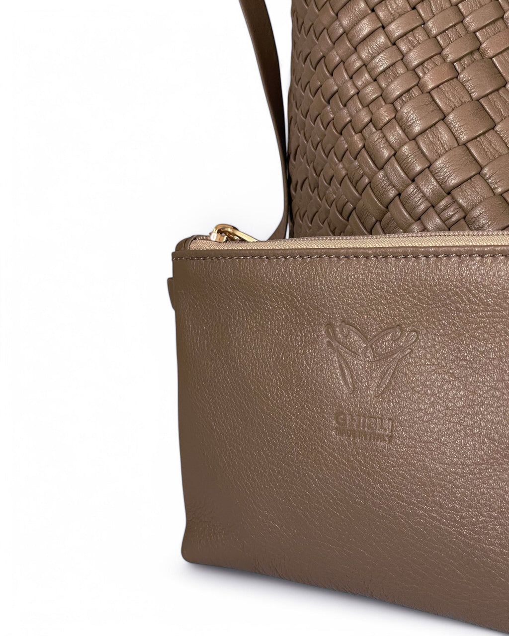 Handwoven Bag Ghibli 4296 Taupe