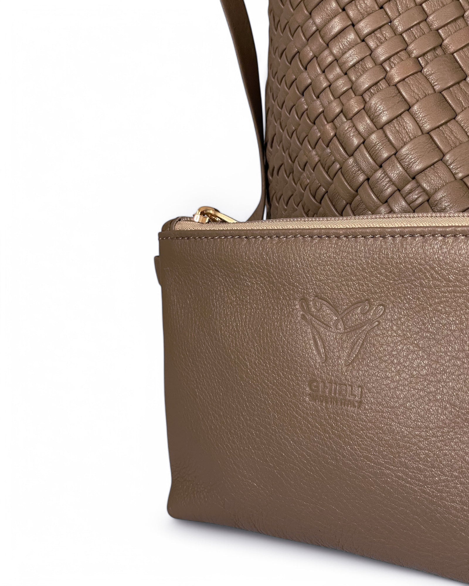Handwoven Bag Ghibli 4296 Taupe