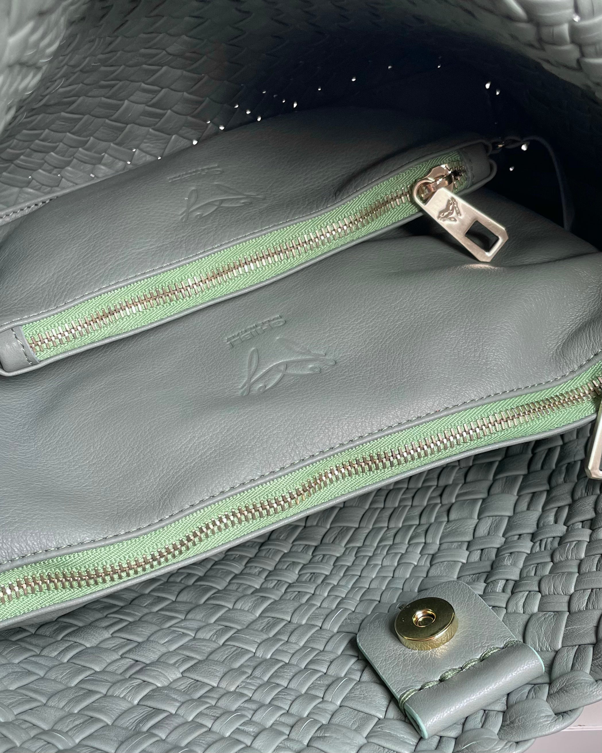 Handwoven Bag Ghibli 4415 Salvia
