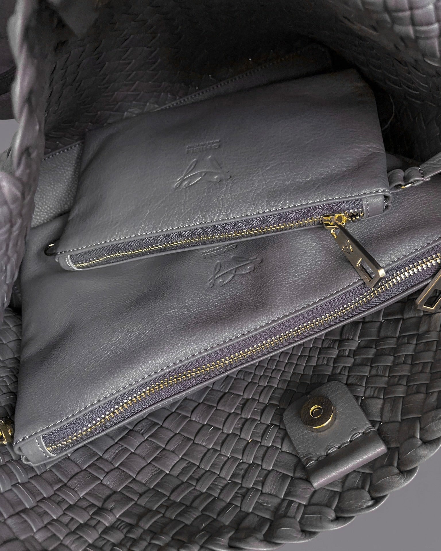 Handwoven Bag Ghibli 4415 Fumo